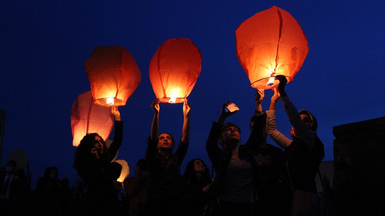 Lanternes Chinoises, Lanternes En Papier Pour Evénements